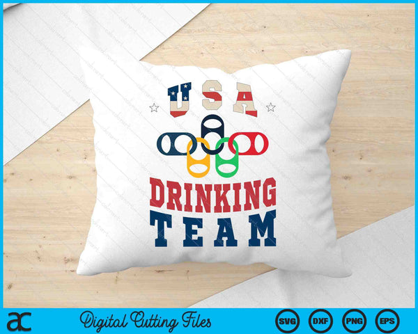 Merica Funny USA Drinking Team Patriotic USA America SVG PNG Digital Printable Files