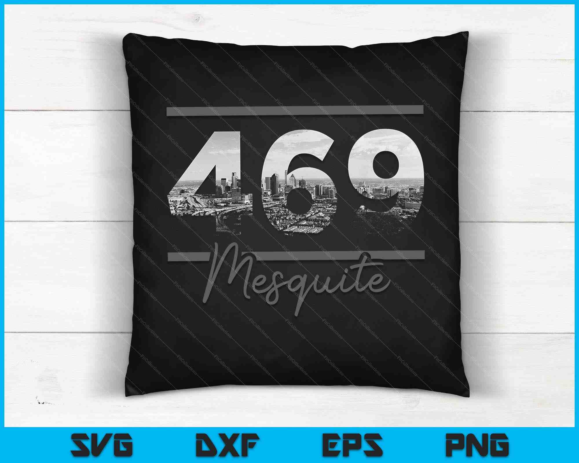 469 Area Code Zip Code Mesquite 469 Area Code Skyline Texas Vintage SVG PNG Files – creativeusarts