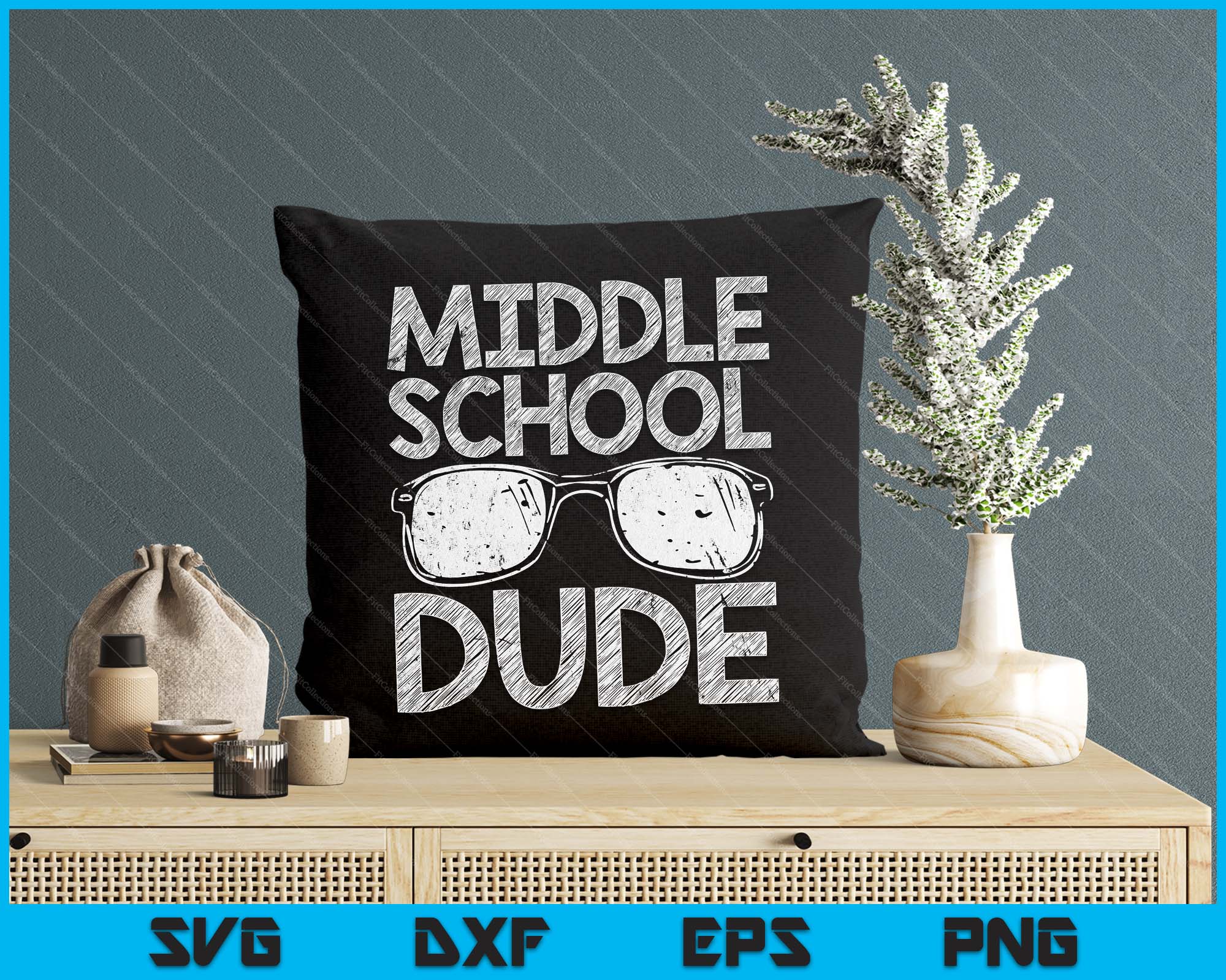 Middle school Dude First Day Of Preschool Gift Back To School SVG File