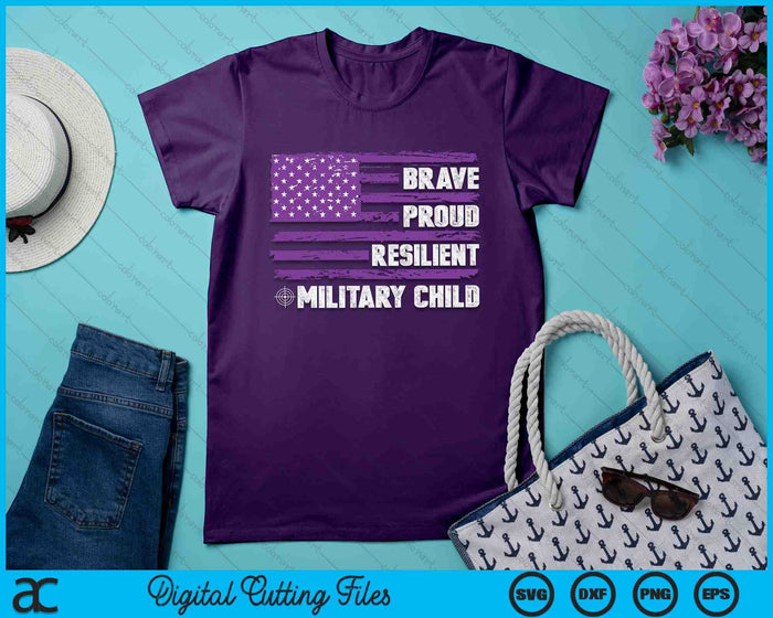 Military kids Military Child Adult Purple UP SVG PNG Digital Printable Files