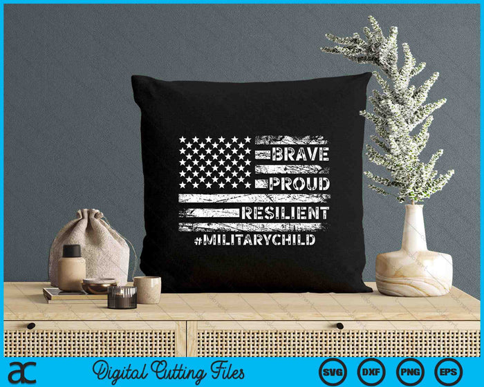 Militaire kinderen shirt volwassen paars 2024 maand militaire kind SVG PNG digitale snijbestanden