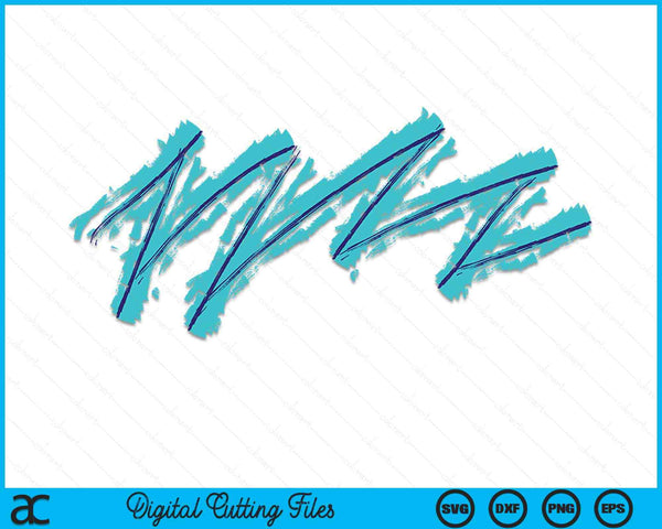 Millennials geometrische nostalgie jaren 90 SVG PNG digitale snijbestanden