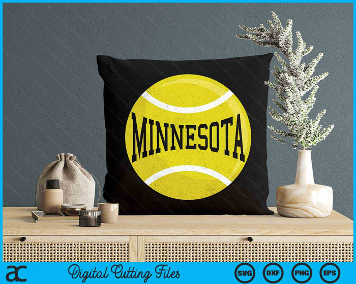 Minnesota Tennis Fan SVG PNG Digital Cutting Files