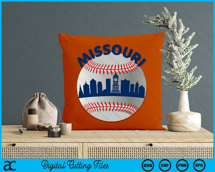 Missouri Baseball Team Fans of Space City SVG PNG Cutting Printable Files