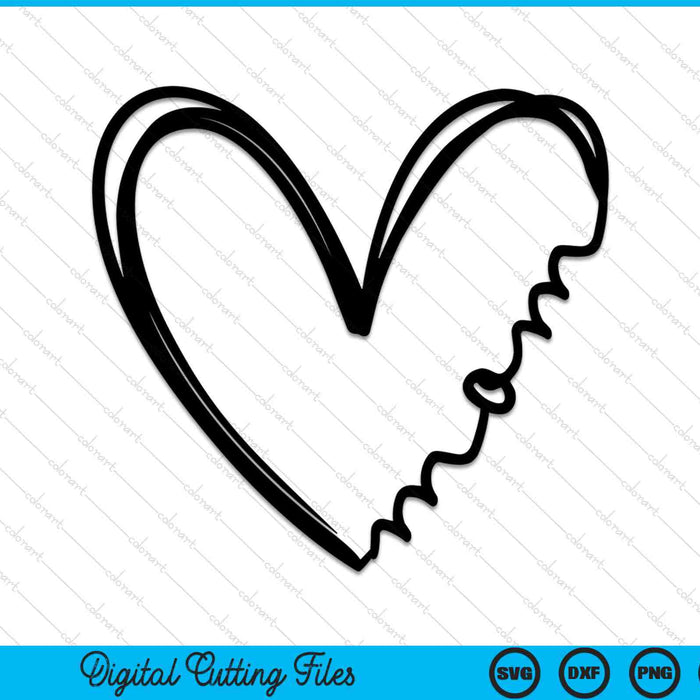 Mom heart SVG cut file