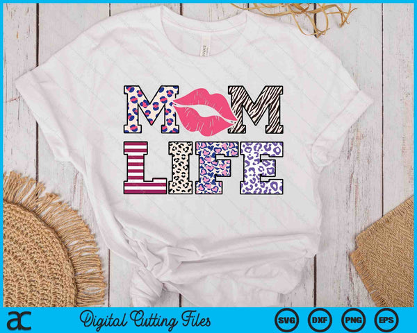 Mom Life Mother's Day SVG PNG Digital Printable Files
