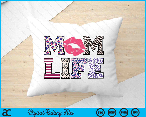 Mom Life Mother's Day SVG PNG Digital Printable Files