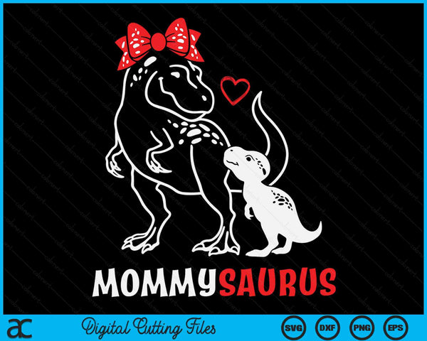 Mommysaurus mama dinosaurus baby mama Moederdag SVG PNG digitale snijbestanden