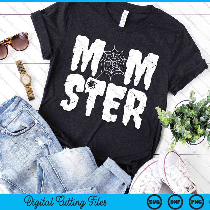 Momster Monster Mom Halloween SVG PNG Digital Cutting Files