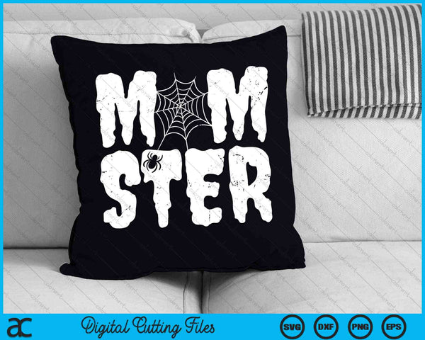 Momster Monster Mom Halloween SVG PNG Digital Cutting Files