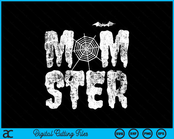 Momster monster mom Halloween SVG cut file