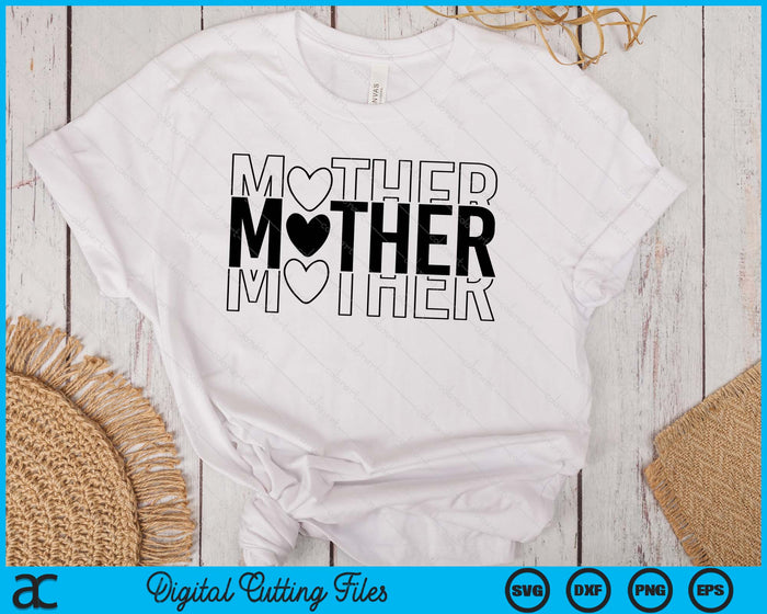 Mother's Day Mom Design SVG PNG Digital Printable Files