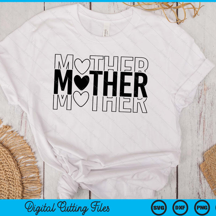 Mother's Day Mom Design SVG PNG Digital Printable Files