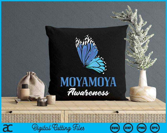 Moyamoya Awareness Butterfly SVG PNG Digital Cutting Files