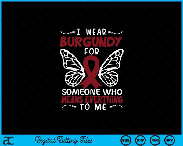 Multiple myeloma supporter myeloma cancer awareness SVG cut file