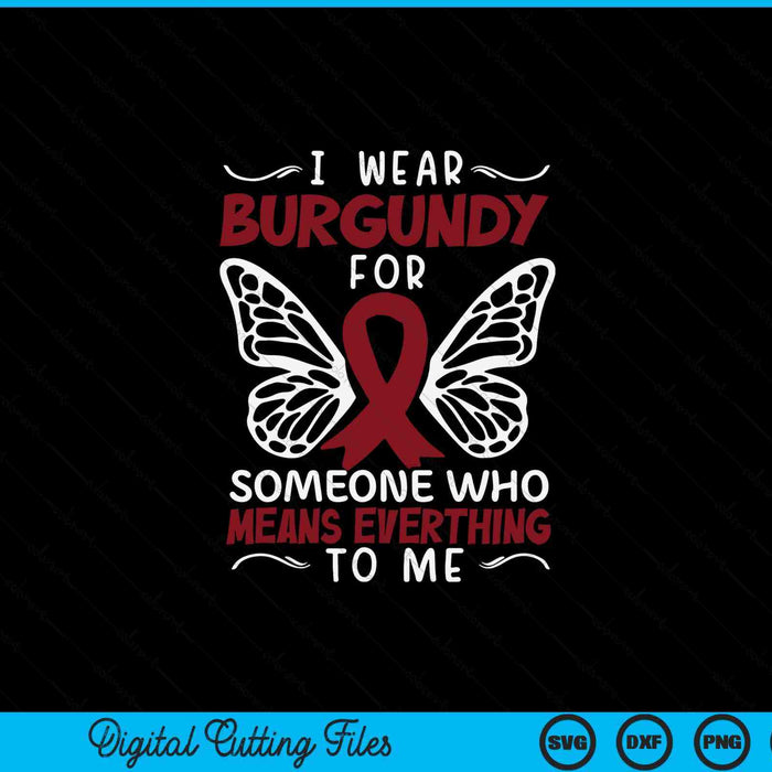 Multiple myeloma supporter myeloma cancer awareness SVG cut file