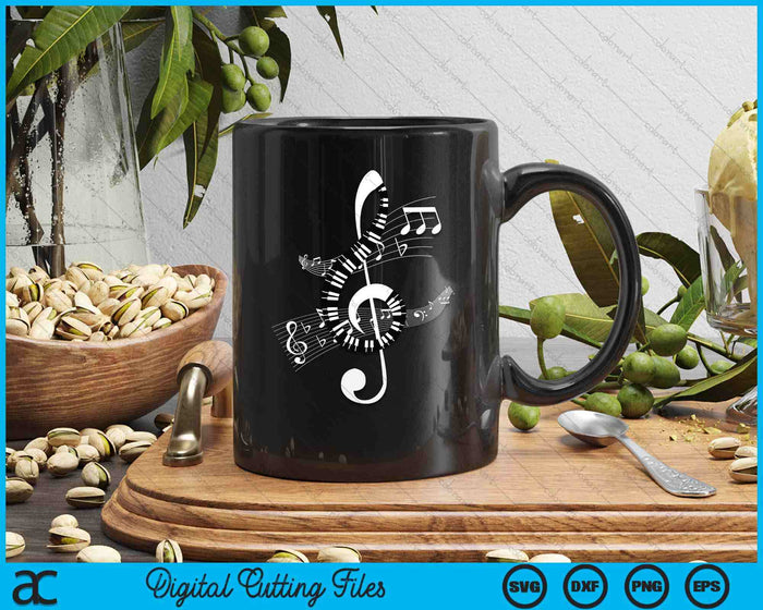 Music Notes Music Music Clef SVG PNG Digital Printable Files