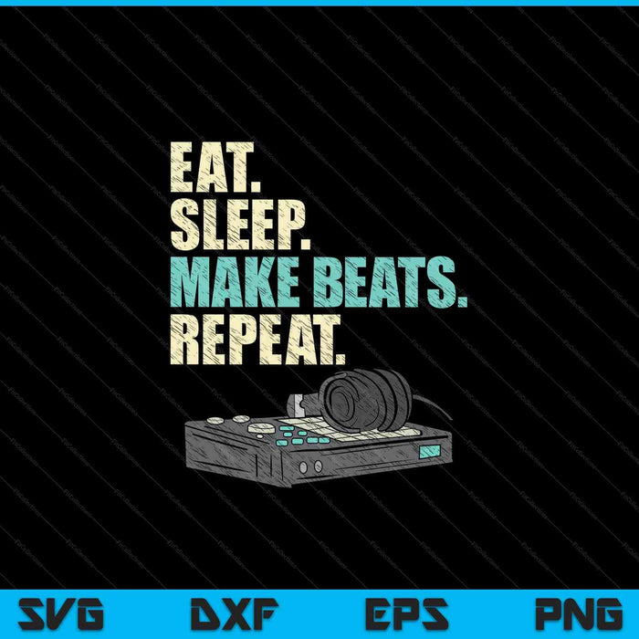 Music producer, DJ, music creator SVG cut file