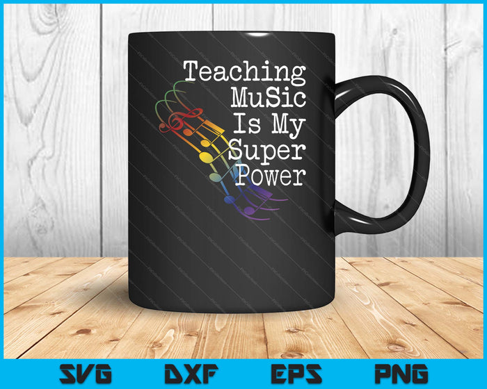 Music Teacher SVG PNG Digital Printable Files