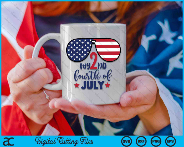 My 2nd Fourth Of July SVG PNG Digital Cutting Files