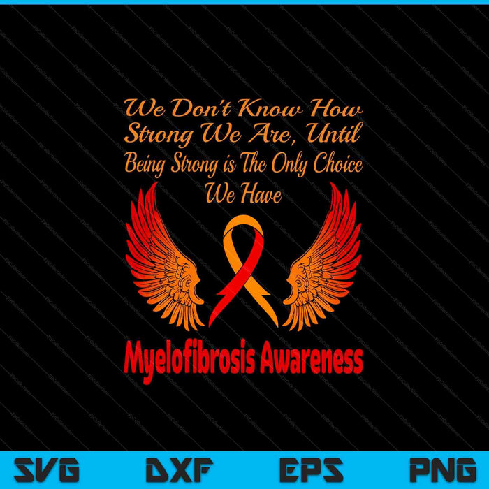 Myelofibrosis awareness designs SVG cut file