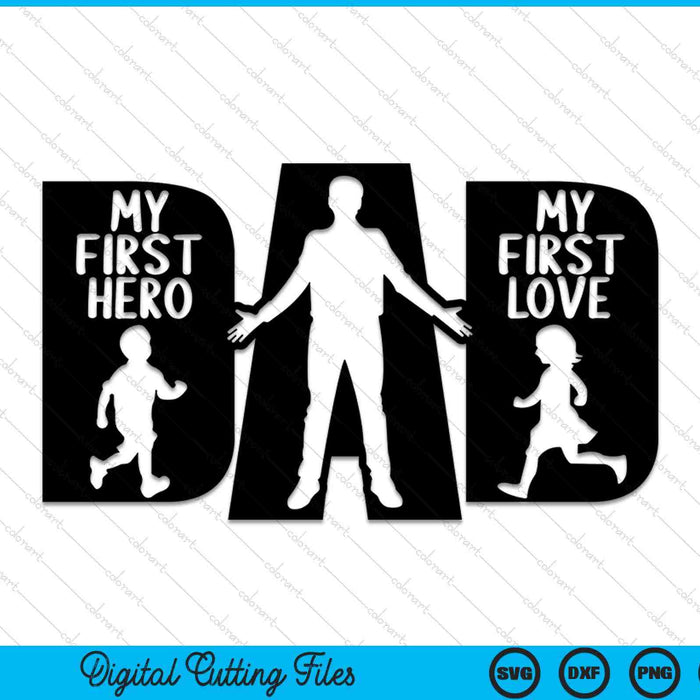 My first hero love SVG cut file