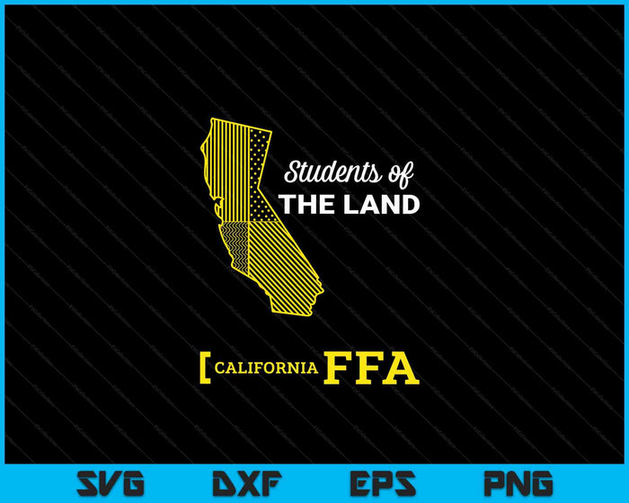 Nationale FFA organisatie Californië SVG PNG digitale snijbestanden