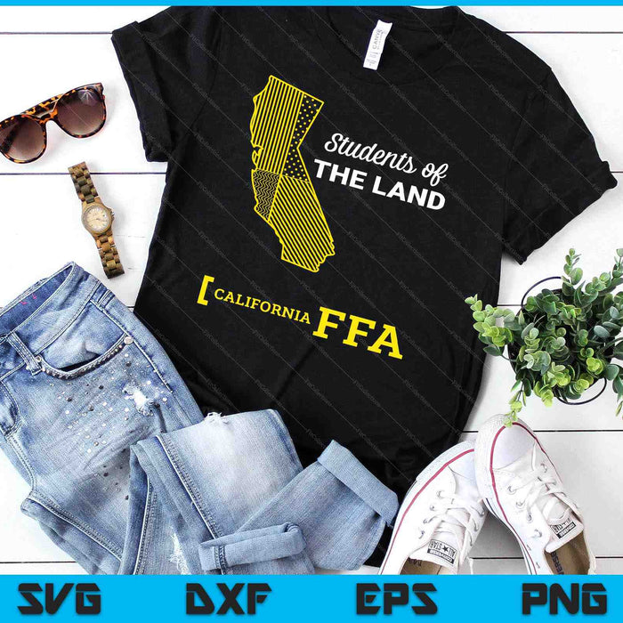 National FFA Organization California SVG PNG Digital Cutting Files