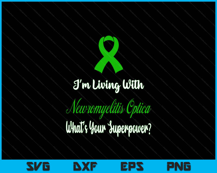 Neuromyelitis Optica Awareness Designs SVG PNG Digital Cutting Files