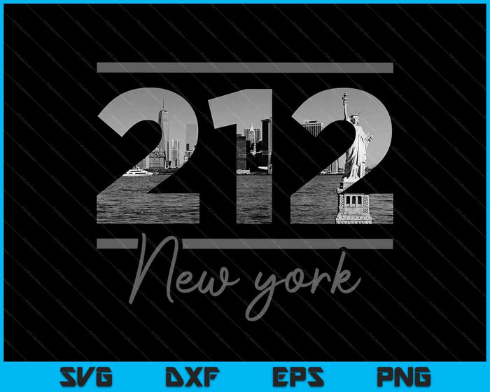 Nueva York 202 Código de área Skyline Nueva York Vintage SVG PNG Cortar archivos imprimibles