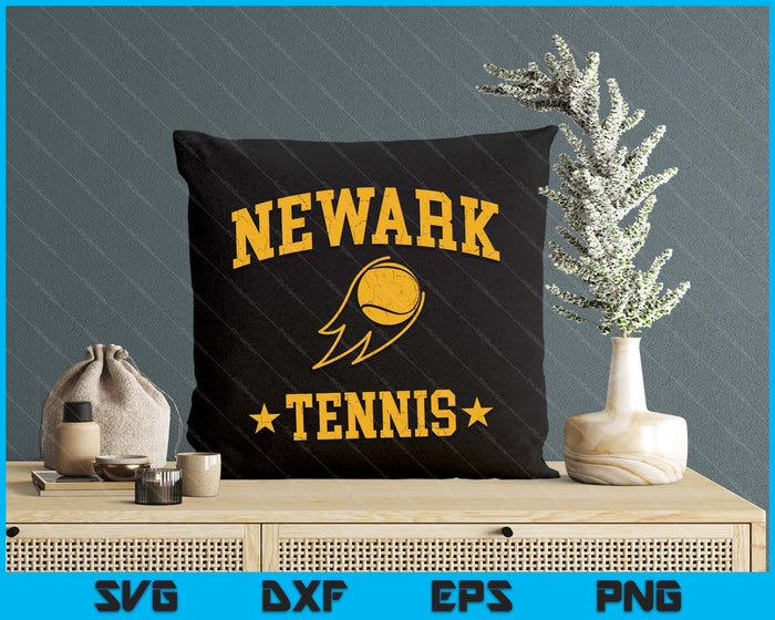 Newark Rapids Tennis Vintage Gameday Retro Tennis Lover SVG PNG Digital Printable Files