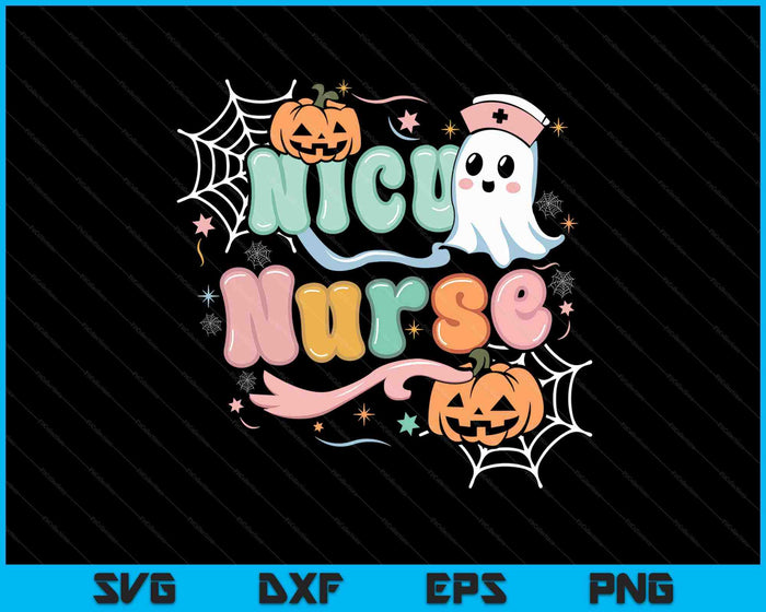 Nicu Nurse Infant Care Halloween Costume SVG PNG Digital Printable Files