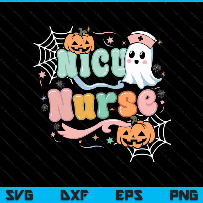 Nicu Nurse Infant Care Halloween Costume SVG PNG Digital Printable Files