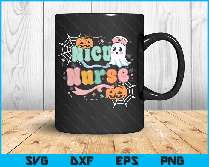 Nicu Nurse Infant Care Halloween Costume SVG PNG Digital Printable Files