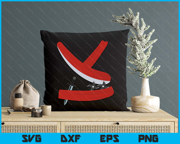 Ninja Costume Halloween Lover Ninja Uniform SVG PNG Digital Printable Files