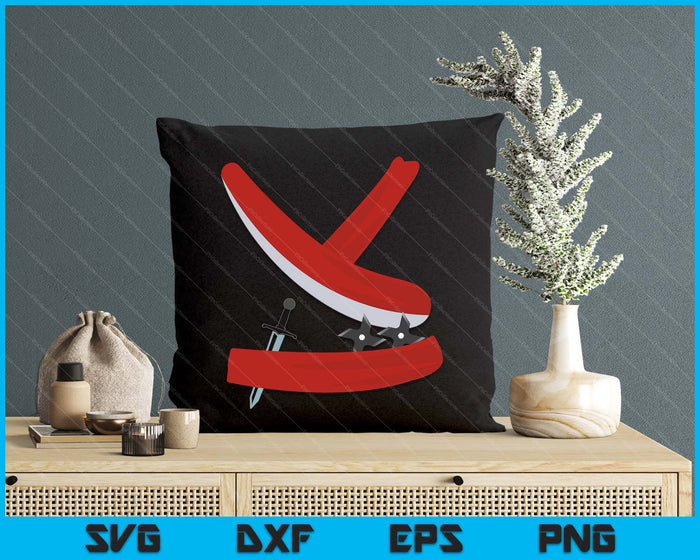 Ninja Costume Halloween Lover Ninja Uniform SVG PNG Digital Printable Files