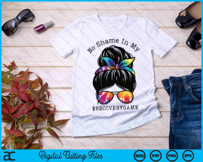 No Shame In My Recovery game Aa Na Narcotics SVG PNG Digital Cutting Files