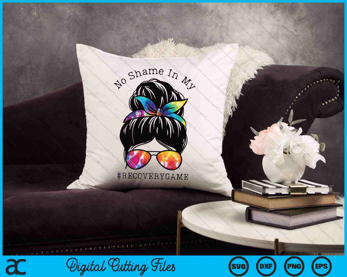 No Shame In My Recovery game Aa Na Narcotics SVG PNG Digital Cutting Files
