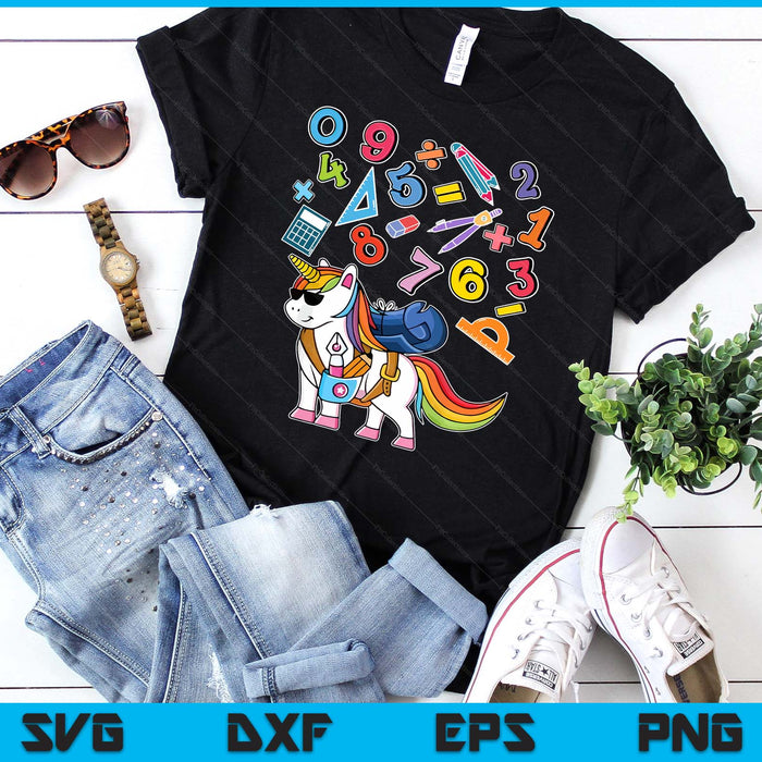 Number Day Kids Costume Maths Day Number SVG PNG Digital Printable Files