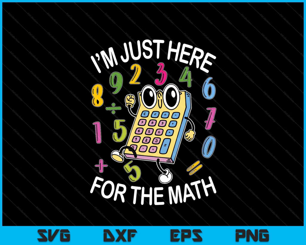 Number Day Maths Day Number Day Calculator SVG PNG Digital Files ...