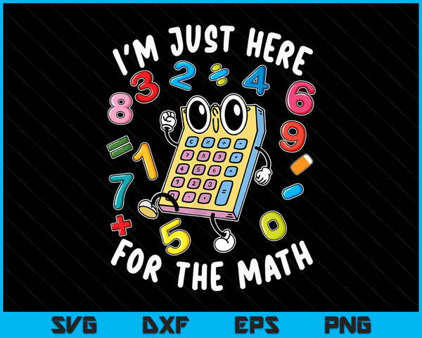 Number Day Maths Day Number Day Calculator SVG PNG Digital Printable Files