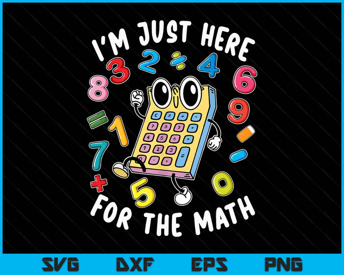 Number Day Maths Day Number Day Calculator SVG PNG Digital Printable Files