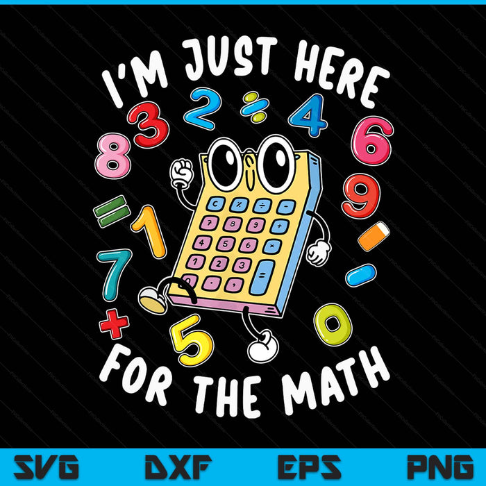 Number day maths day calculator SVG cut file