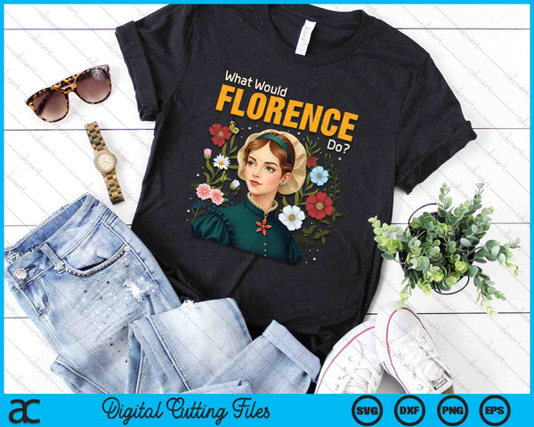 Nurse Florence Nightingale Medical Nursing Medicine Reformer SVG PNG Digital Printable Files
