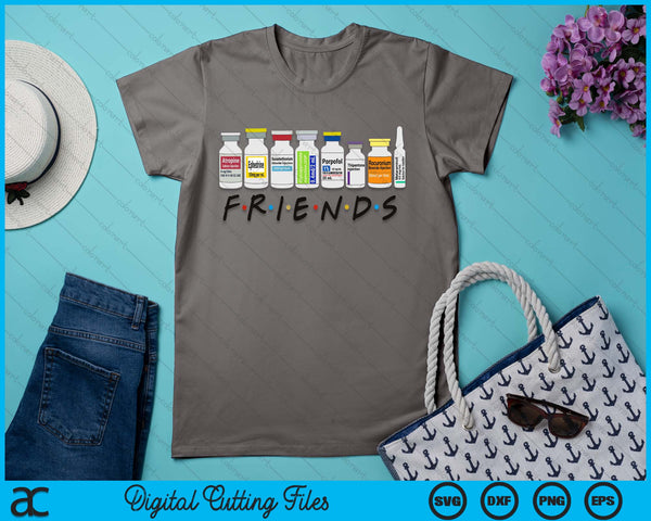 Nurse Friends Icu Propofol Crna Icu Critical Care Nurse SVG PNG Digital Printable Files
