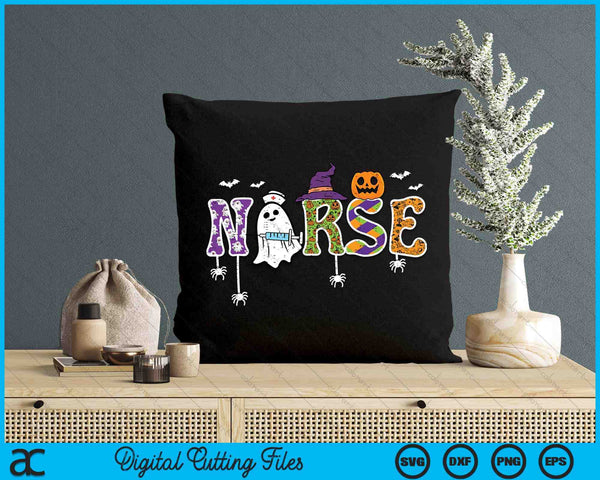 Nurse Halloween Costume Nursing Costume Scrub SVG PNG Digital Printable Files