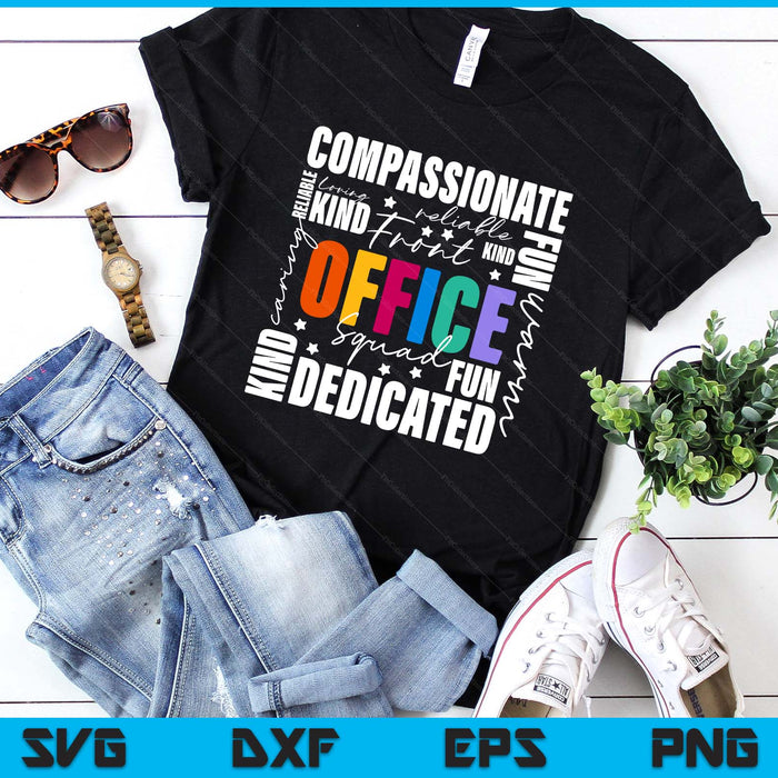 Office Squad, Office Staff Team SVG PNG Digital Printable Files