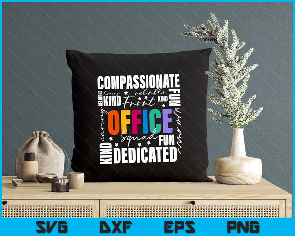 Office Squad, Office Staff Team SVG PNG Digital Printable Files