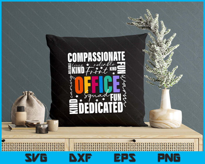 Office Squad, Office Staff Team SVG PNG Digital Printable Files