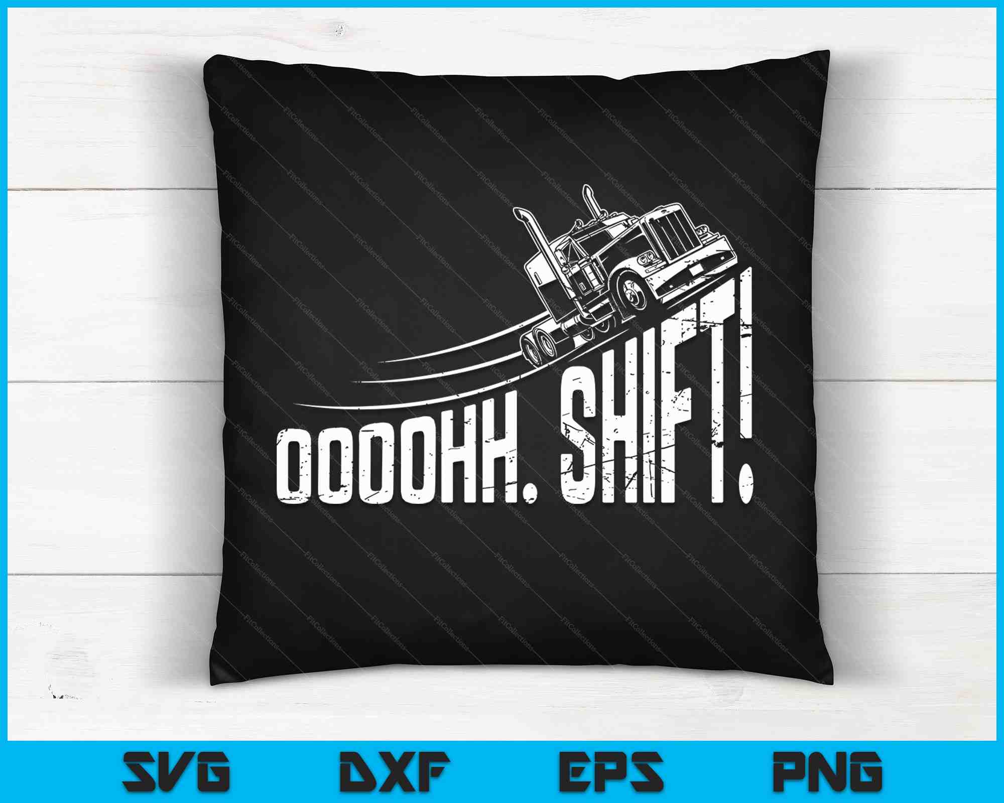 Funny Trucker 18 Wheeler Truck Driver Gift - Trucker - Pillow